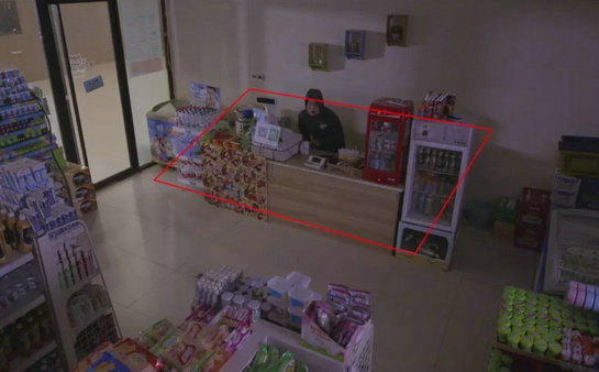 ?？低曋行⌒偷赇伇O控方案店鋪收銀臺監控攝像機