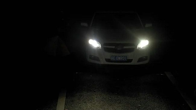 圖像強光燈測試