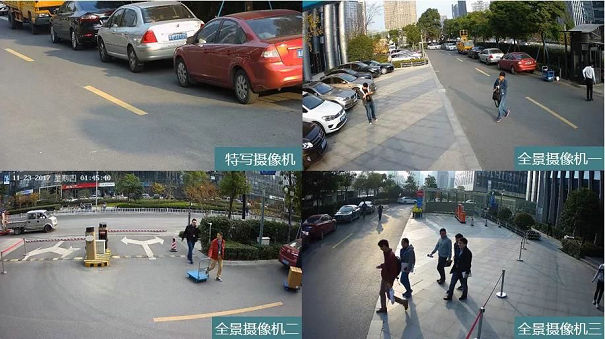 老舊小區廣場全景監控