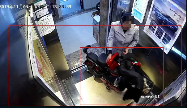 電梯智能警戒攝像機